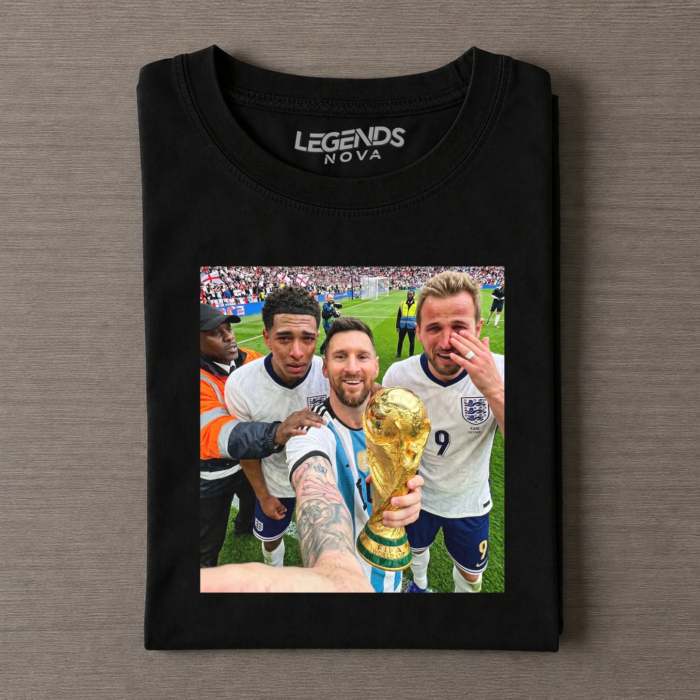 Bellingham, Kane & Messi World Cup Funny T-shirt