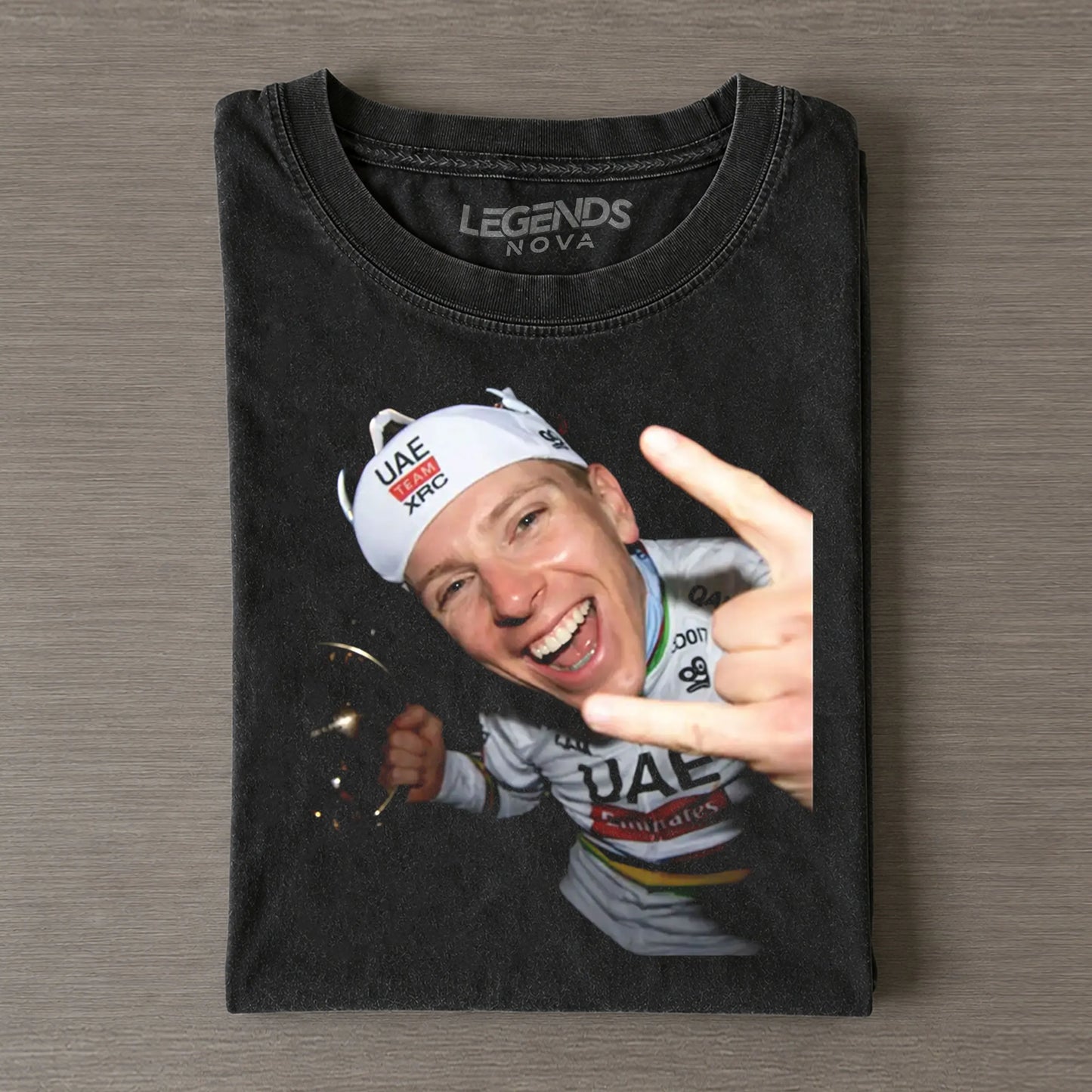 Tadej Pogačar 2026 Vintage Crying Tee