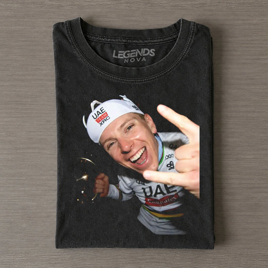 Tadej Pogačar 2026 Vintage Crying Tee