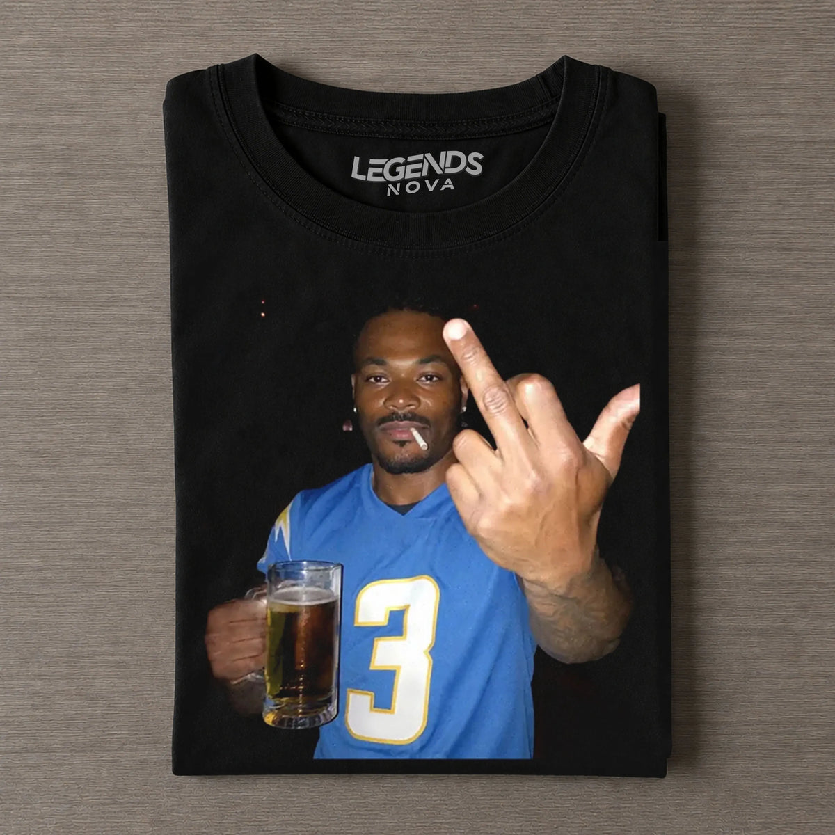 DJ3 Football Tee