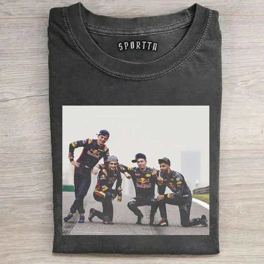 Max Verstappen x Carlos Sainz x Daniil Kyvat x Daniel Ricciardo T-Shirt