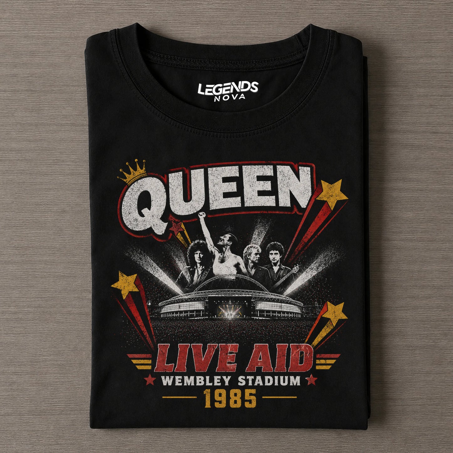 QUEEN live aid wembley stadium 1985 Tee