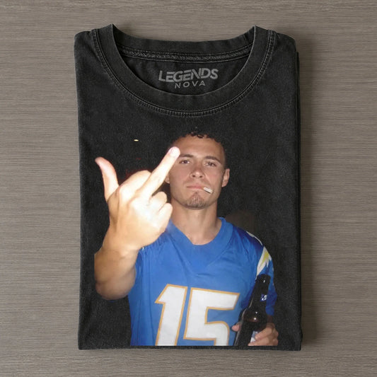 Ladd McConkey Football T-shirt