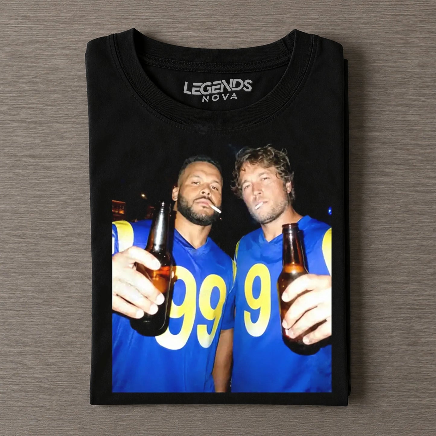 AD & MS LA Rams Football T-shirt