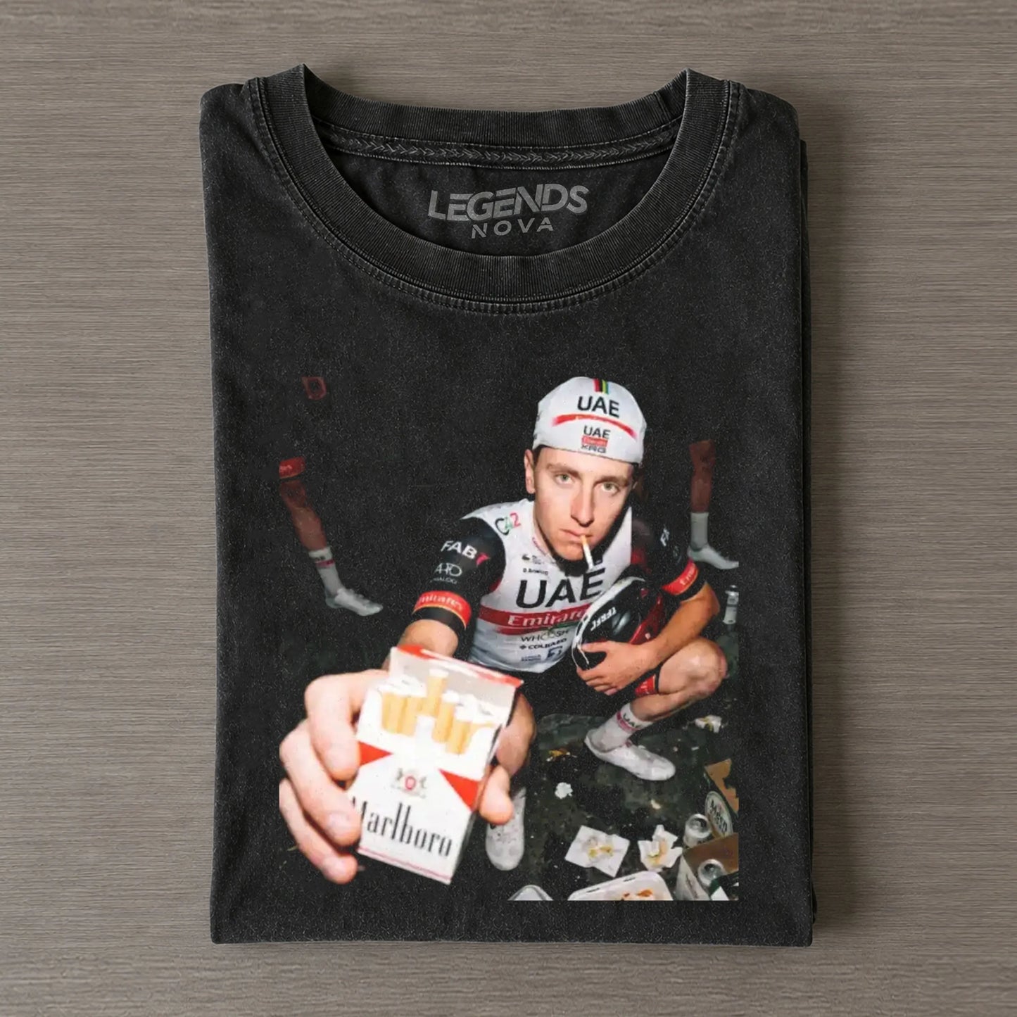 Tadej Pogačar 2026 Vintage Crying Tee