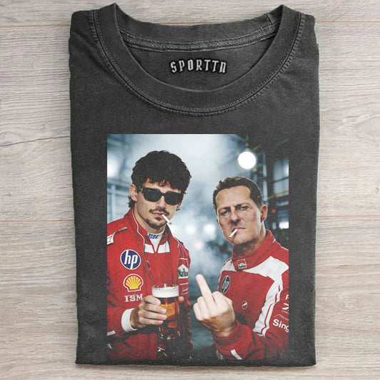 Leclerc & Schumacher's Unfiltered Moment T-shirt