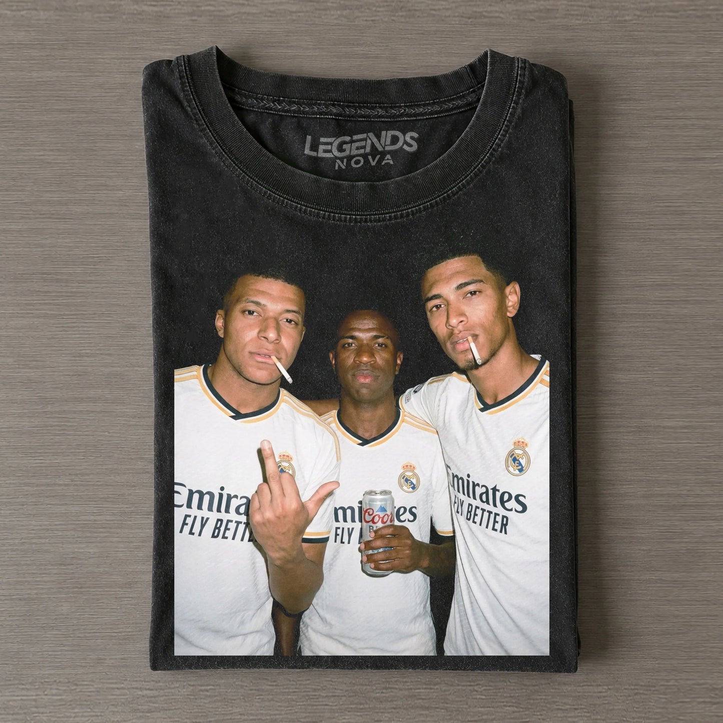 Vinícius Júnior & Kylian Mbappé & Jude Bellingham T-shirt