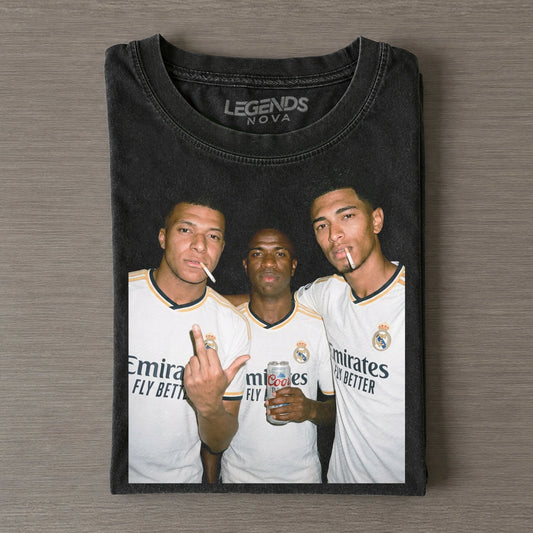 Vinícius Júnior & Kylian Mbappé & Jude Bellingham T-shirt