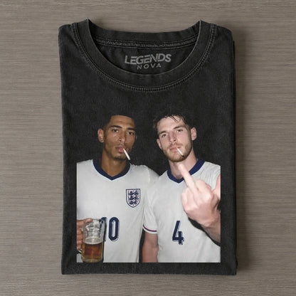 Jude Bellingham & Declan Rice England Tee