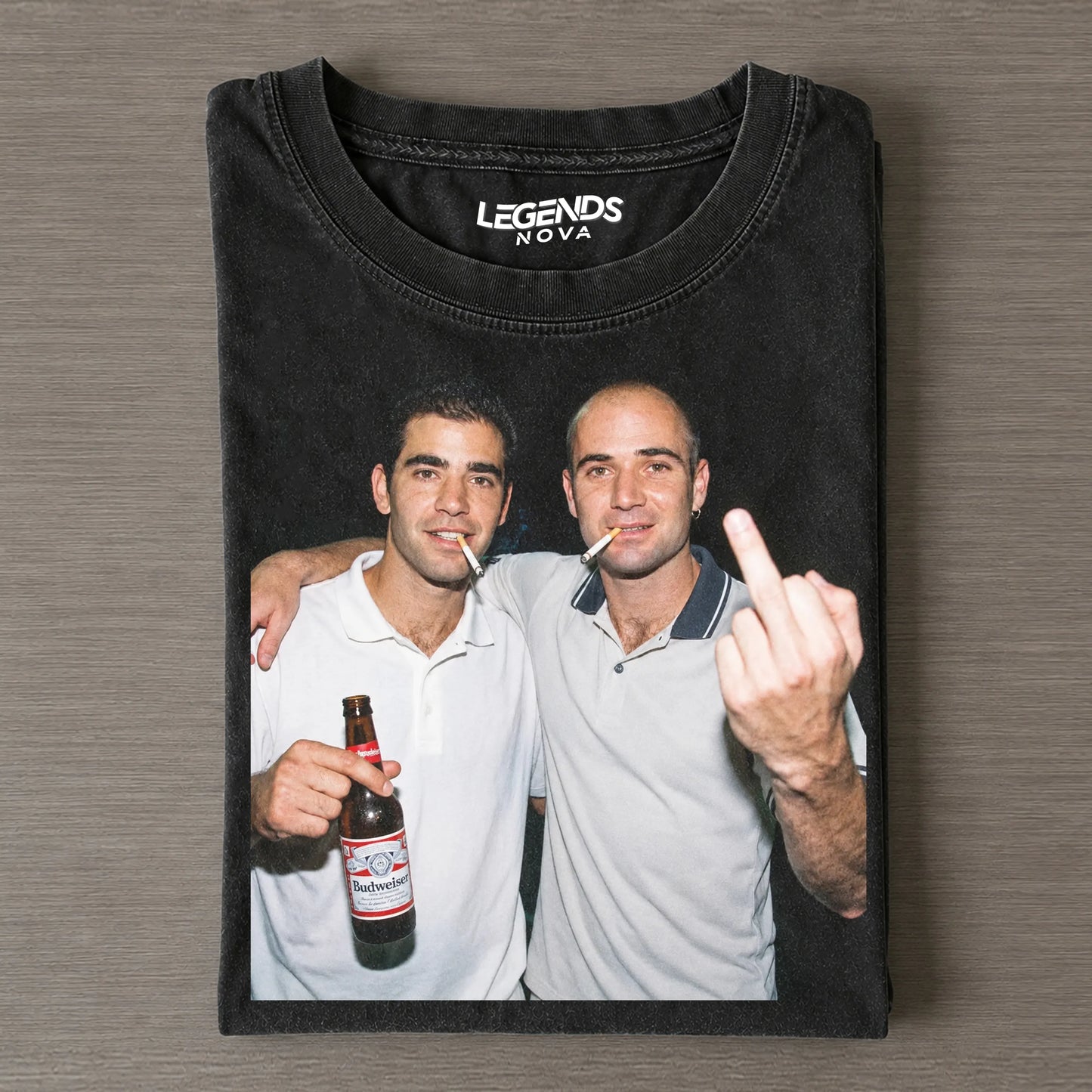Andre Agassi & Pete Sampras Tee