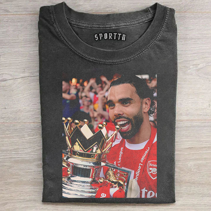 Arsenal David Raya Premier League Champion 2026 T-Shirt