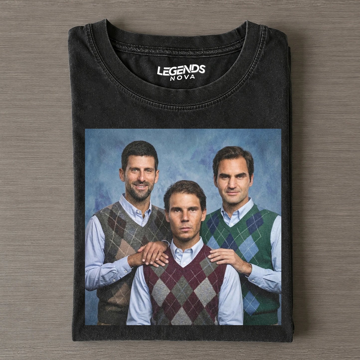 Funny Djokovic & Nadal & Federer Tee
