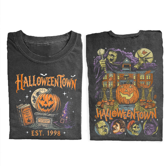 Vintage Halloween Spooky Season T-shirt