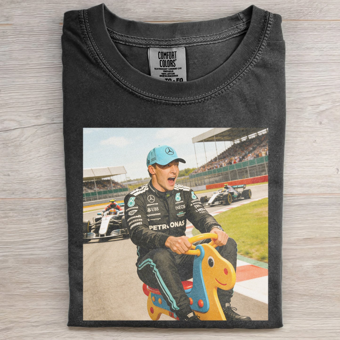 F1 George Russell Funny Meme T-Shirt