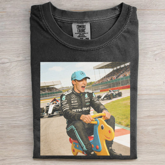 F1 George Russell Funny Meme T-Shirt