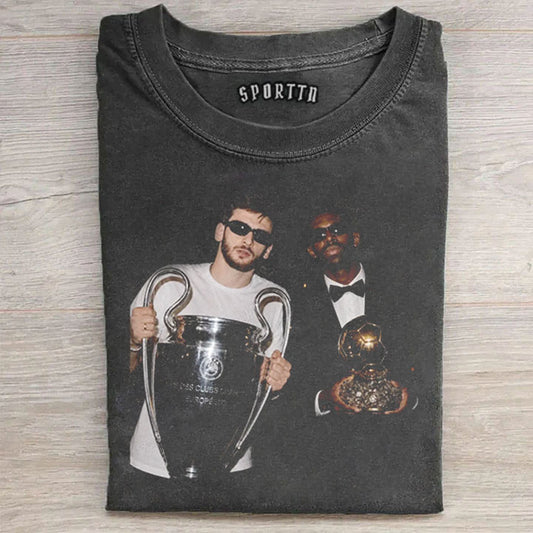 Khvicha Kvaratskhelia &Ousmane Dembélé Tee