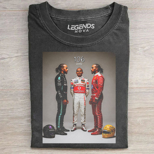 Lewis Hamilton F1 Retro T-shirt
