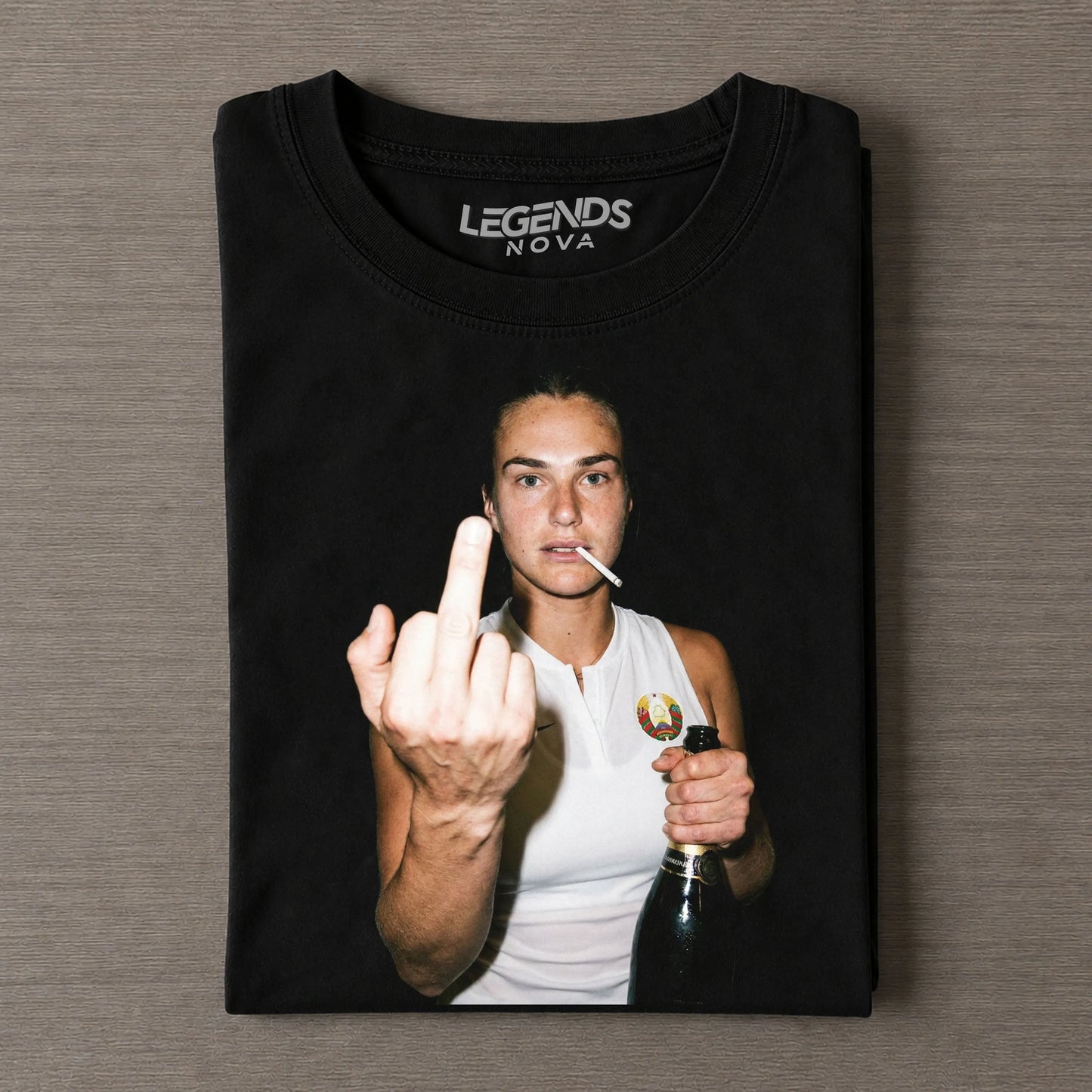 Sabalenka Rebellious Film Tennis Tee