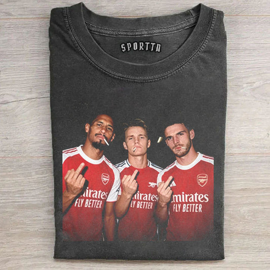 Arsenal-William Saliba ＆ Martin Odegaard ＆ Declan Rice Tee