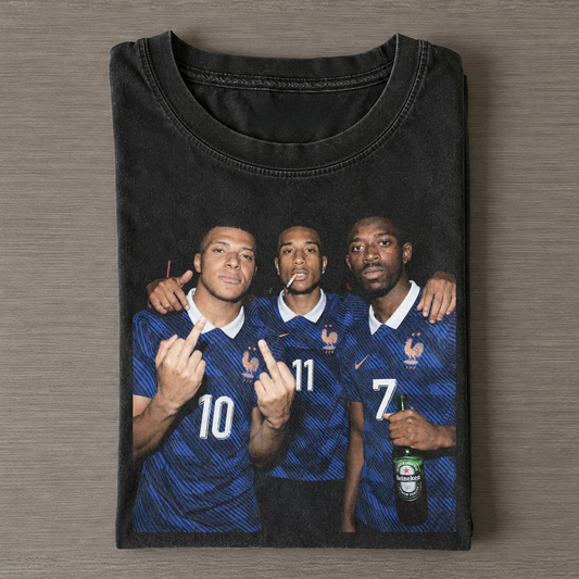 Kylian Mbappe & Ousmane Dembele & Michael Olise TEE