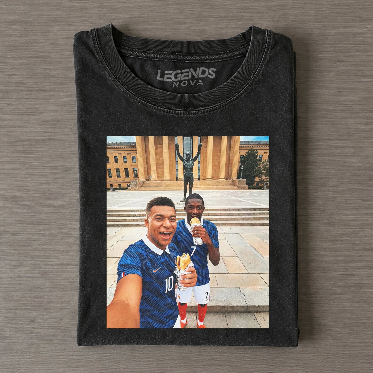Ousmane Dembélé & Kylian Mbappé France Tee