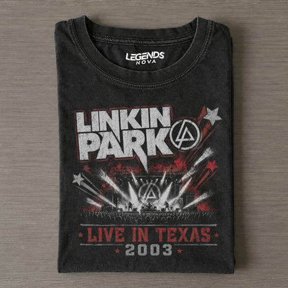 Linkin Park LIVE IN TEXAS Vintage Tee