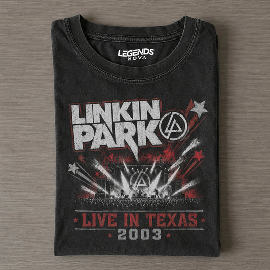 Linkin Park LIVE IN TEXAS Vintage Tee