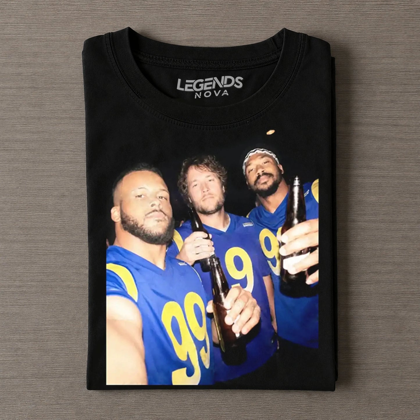 MG & AD & MS LA Rams Football T-shirt