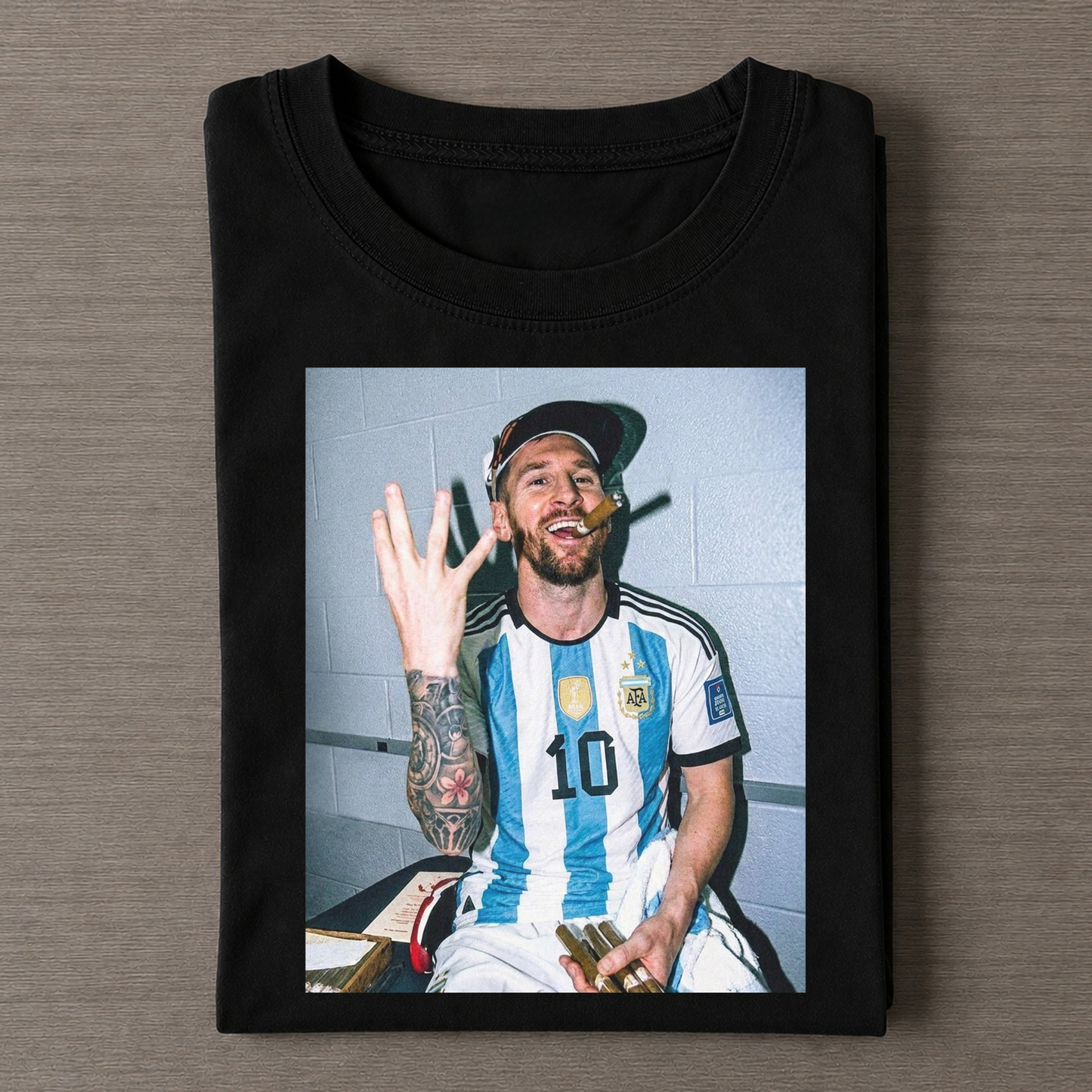 Lionel Messi Vintage Tee