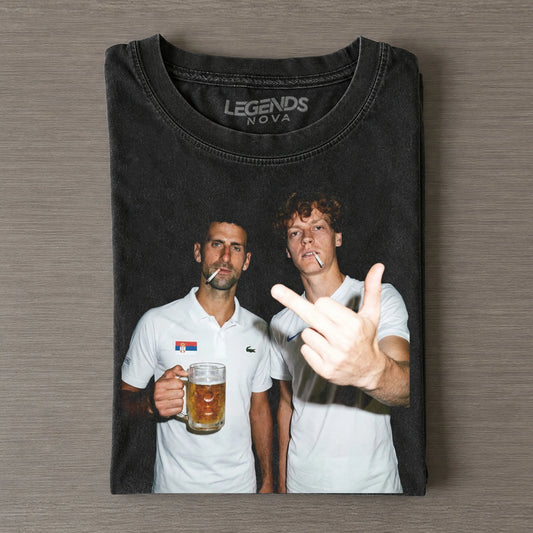 Novak Djokovic & Italy Jannik Sinner Wimbledon 2026 Men's Singles Germany T-shirt