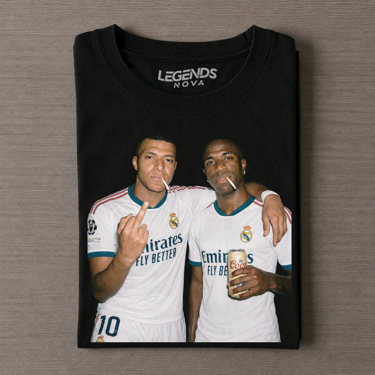 Vinícius Júnior & Kylian Mbappé T-shirt