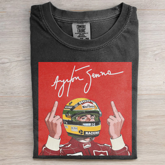 F1 Ayrton Senna Funny Meme T-Shirt