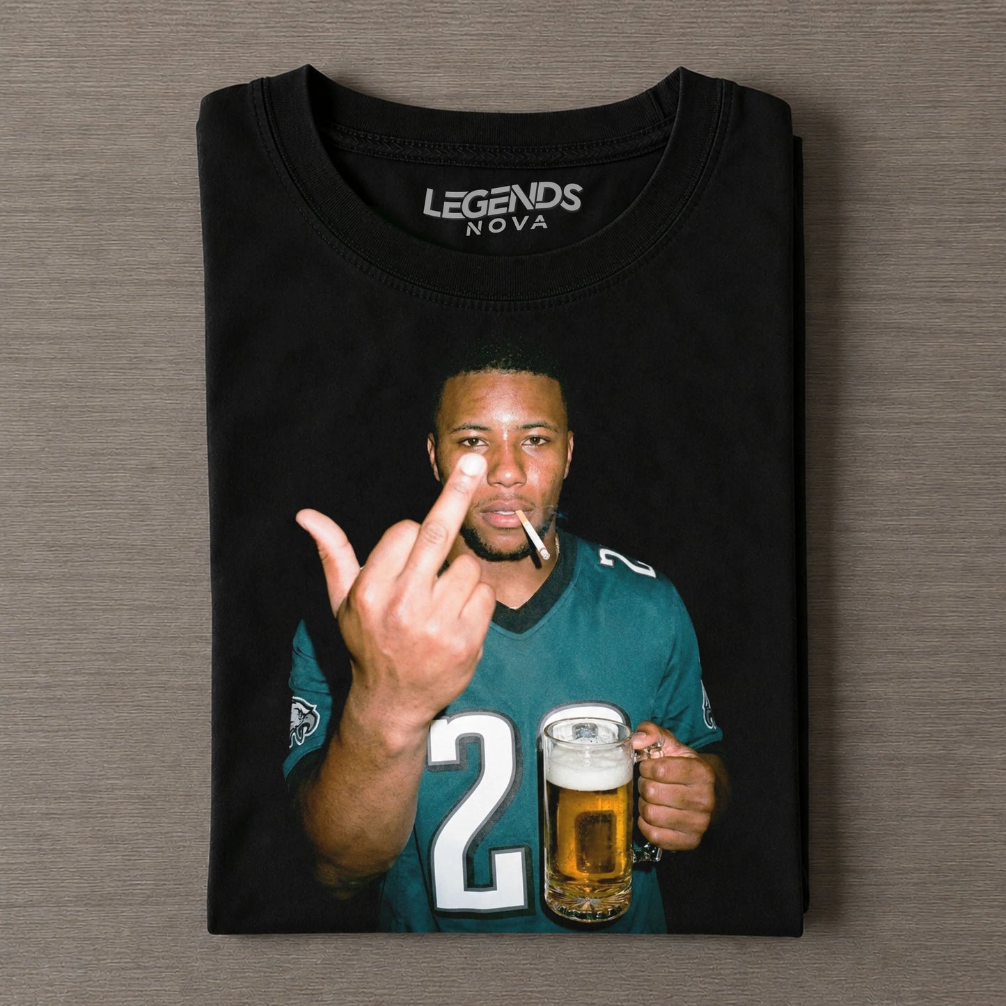Saquon Barkley Football T-shirt