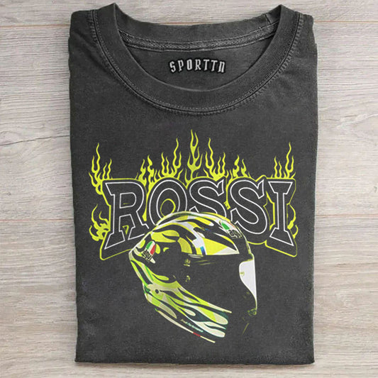 The Doctor Valentino Rossi #46 GOAT Moto GP Retro Tee