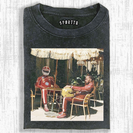 Lewis Hamilton & Charles Leclerc F1 Tee
