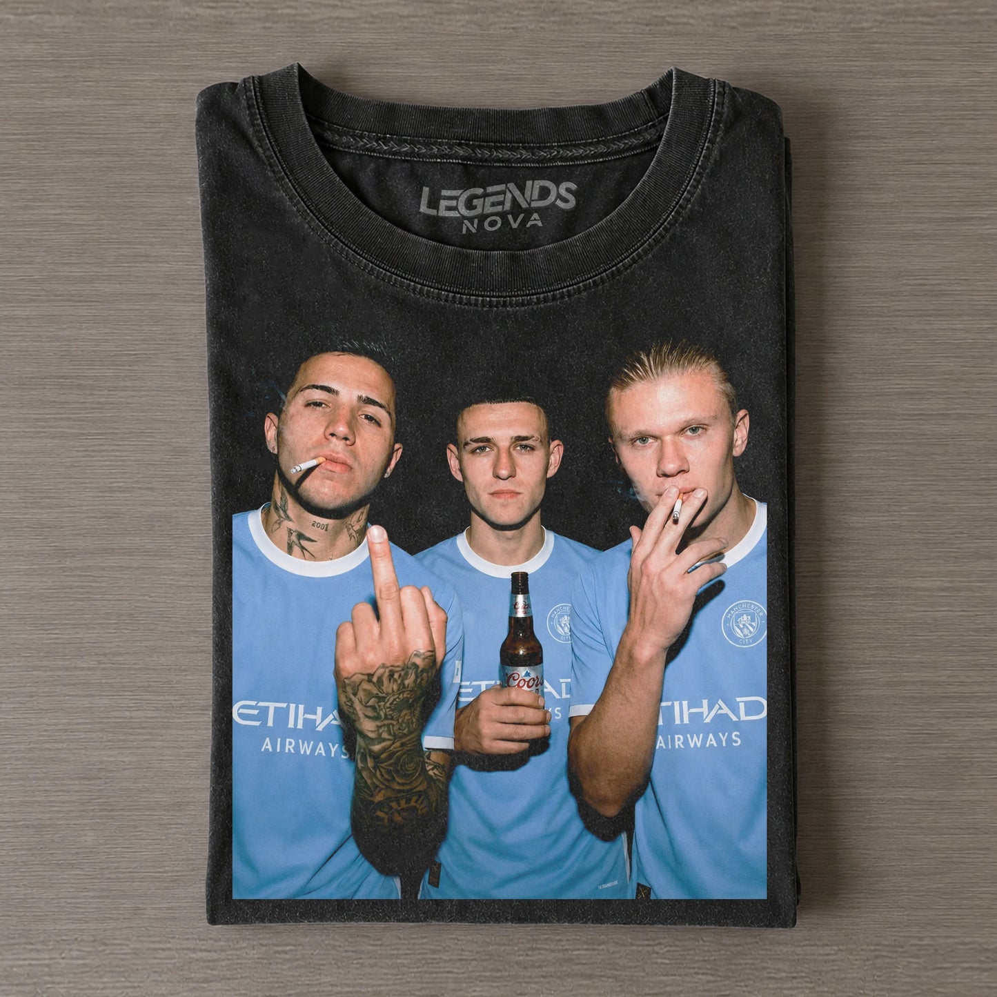Enzo Fernández & Phil Foden Erling & Haaland T-shirt