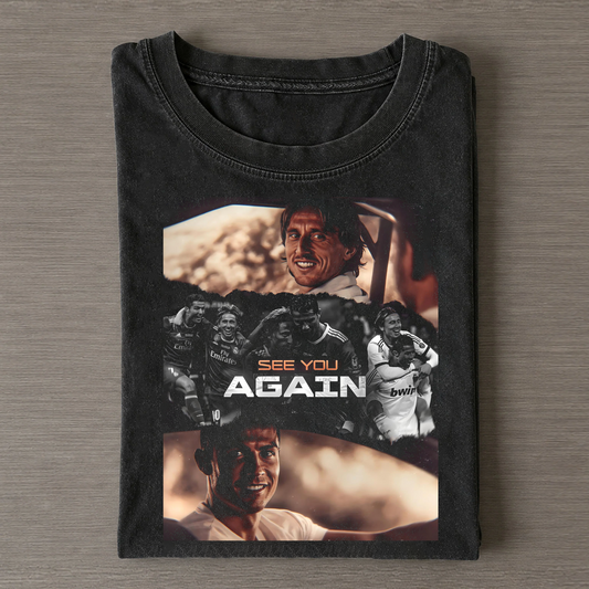 'See you again' Modrić & Ronaldo Vintage T-Shirt