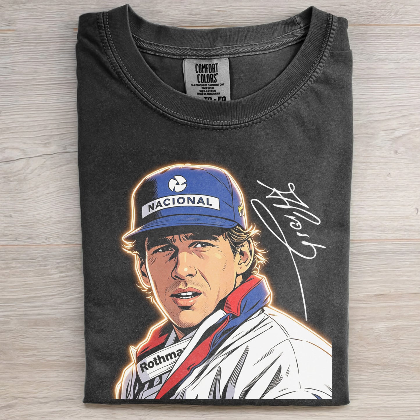 Alain Prost Autograph Collection Tee
