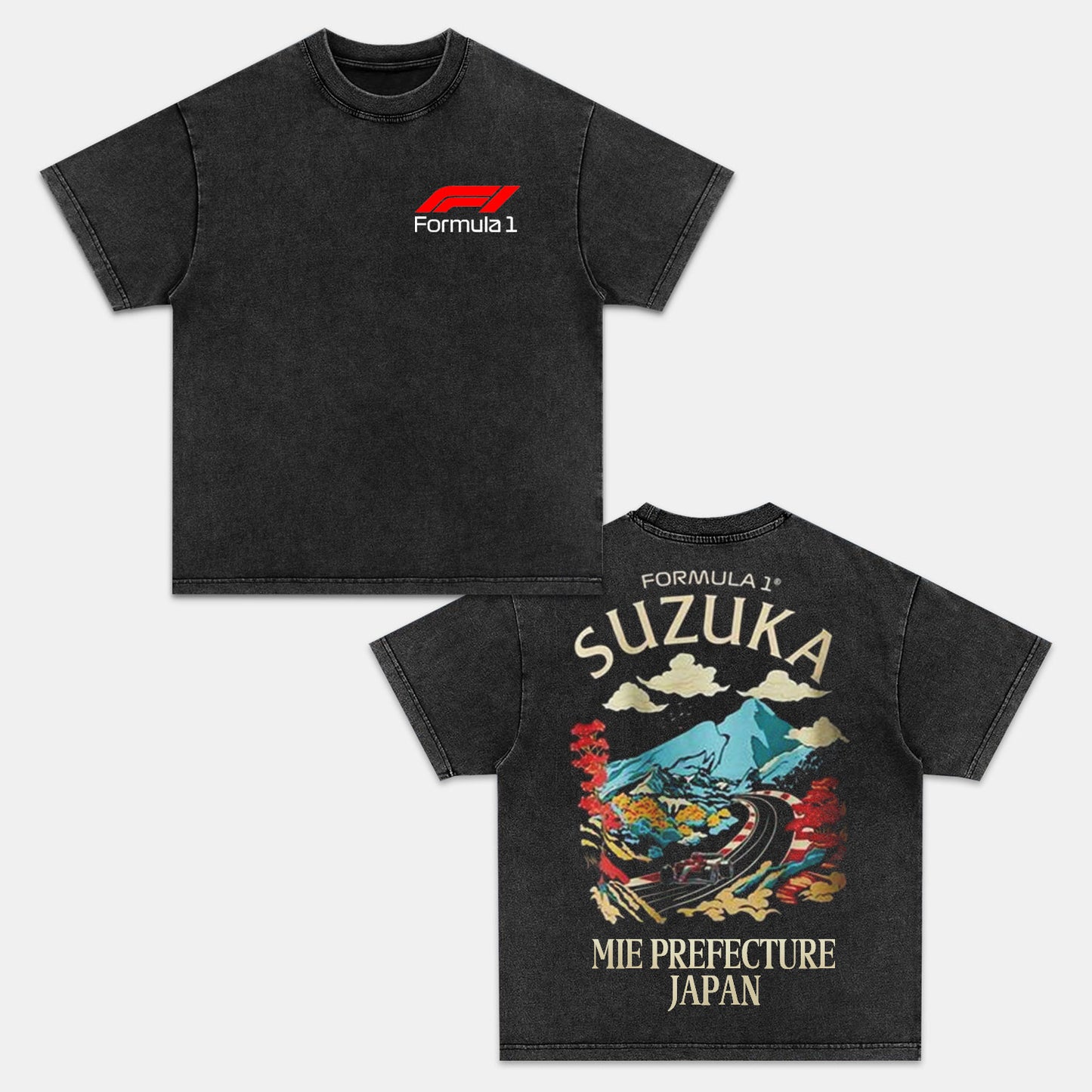 Formula 1 Men's x PacSun Suzuka Japan Touge T-Shirt - Multicolor