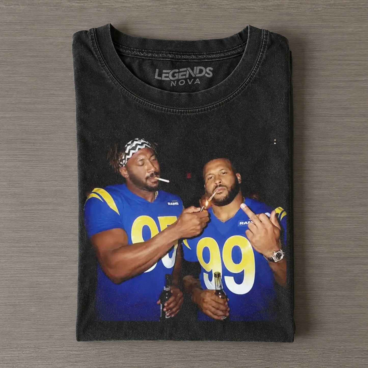 MG & AD LA Rams Football T-shirt