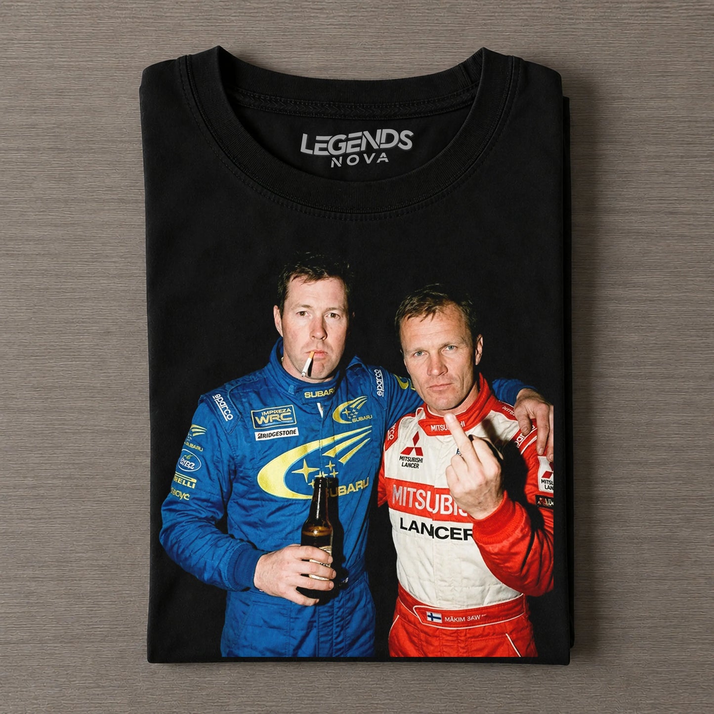 Colin McRae & Tommi Mäkinen丨WRC T-shirt