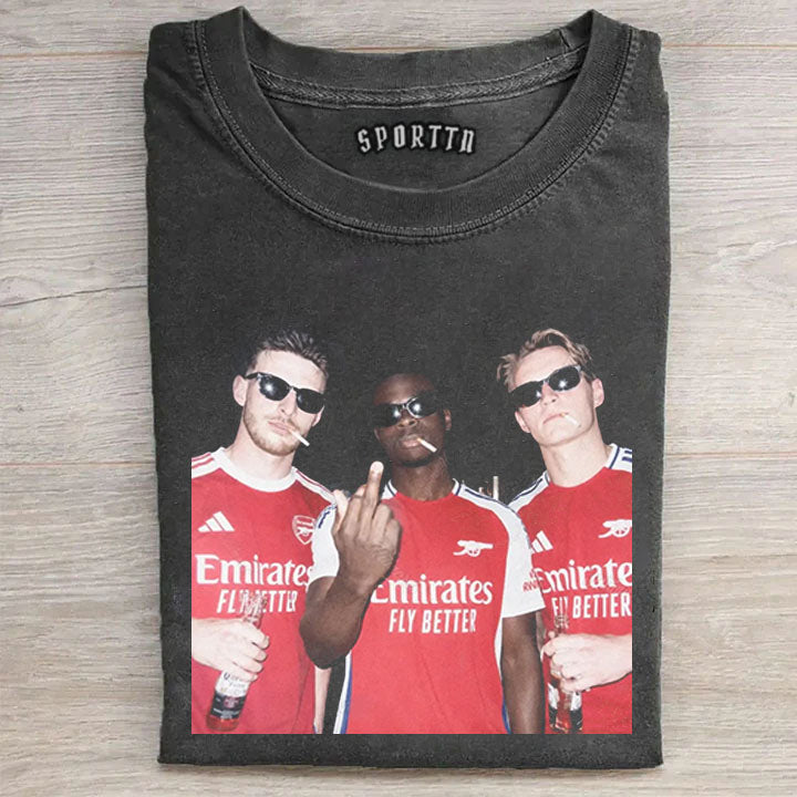 Arsenal-Declan Rice ＆ Martin Ødegaard ＆ Bukayo Saka T-shirt
