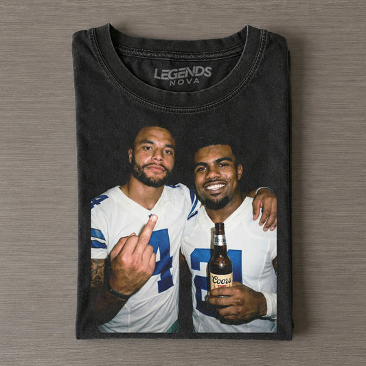 Dak Prescott & Ezekiel Elliott Football T-shirt
