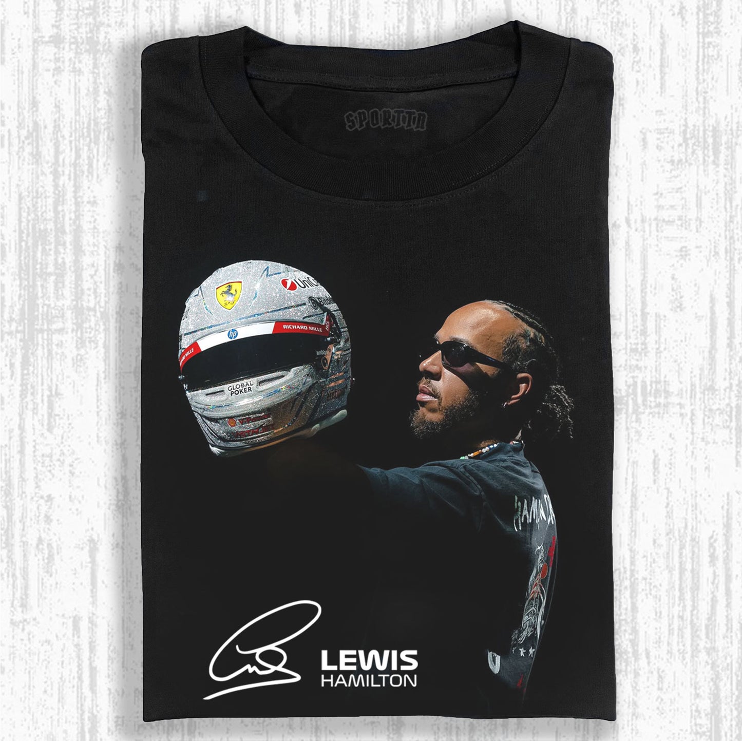 F1 Lewis Hamilton Signed Version Tee/Sweatshirt/Hoodie