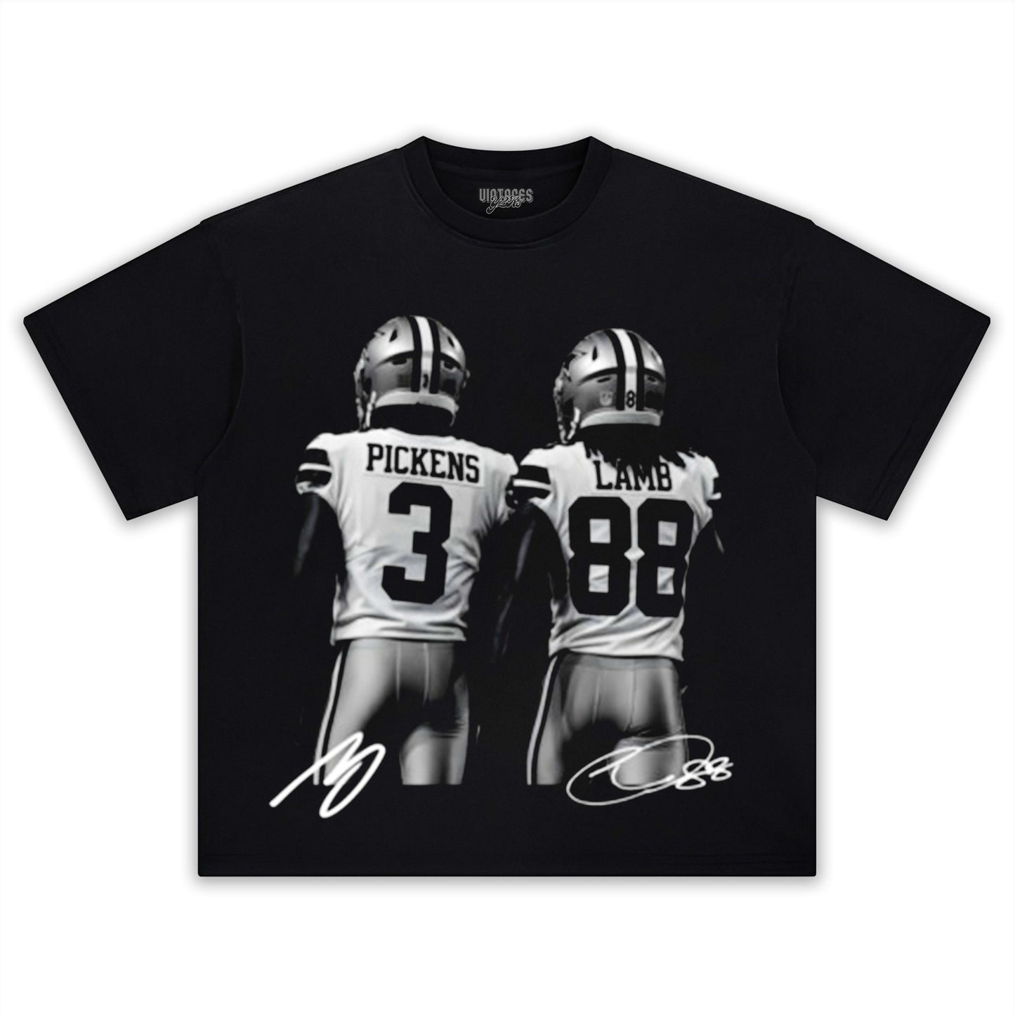 GEORGE PICKENS & CEEDEE LAMB VINTAGE TEE & LS & HOODIE