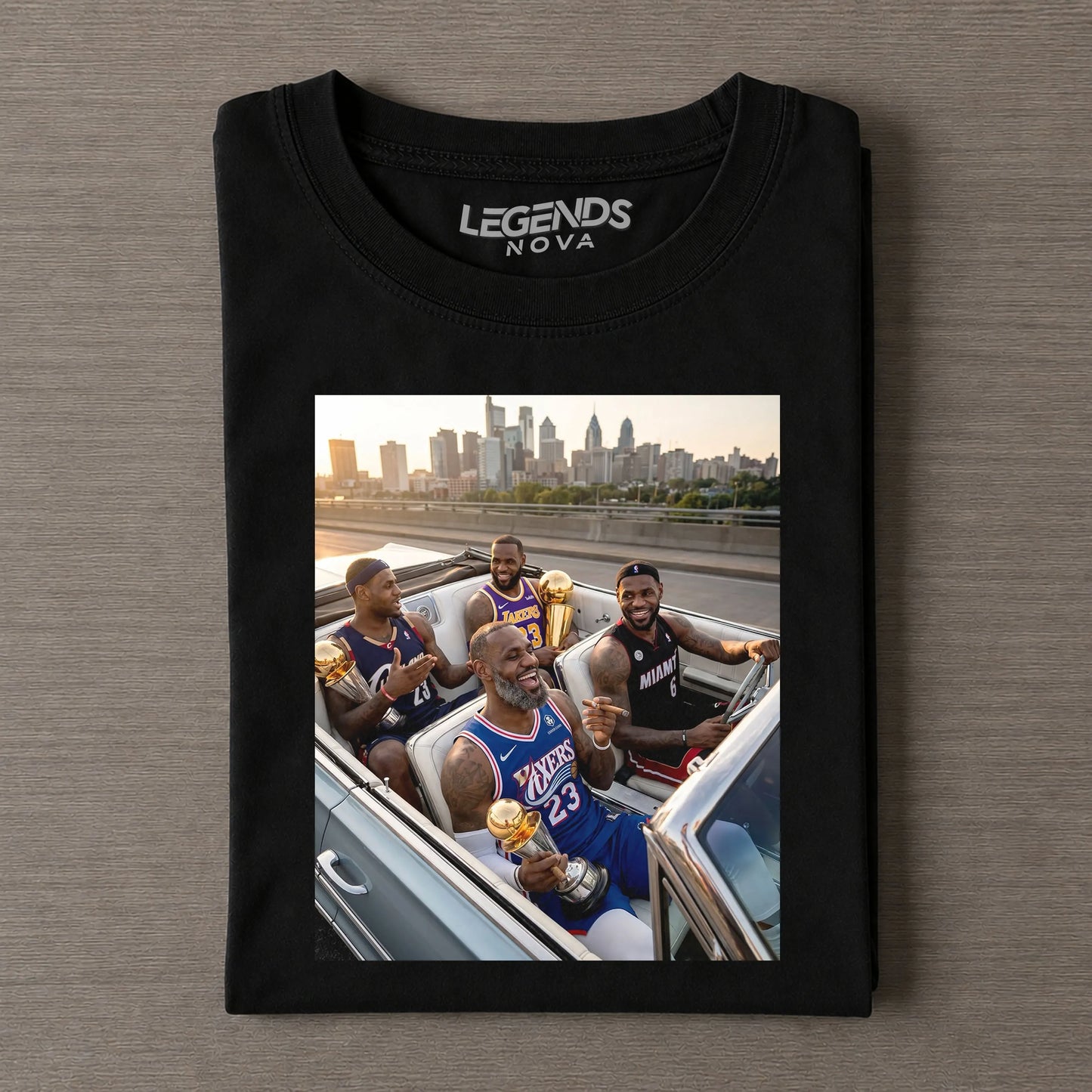 LeBron James¡¯s Four Careers Tee