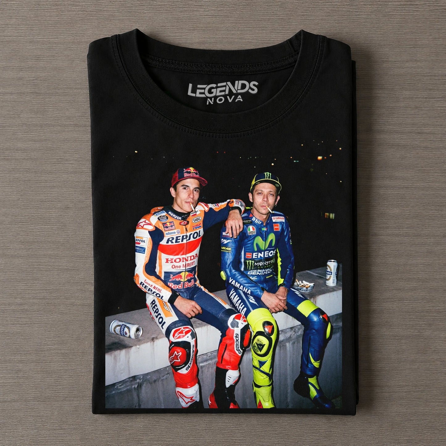 Valentino Rossi & Marc Marquez Moto GP Tee