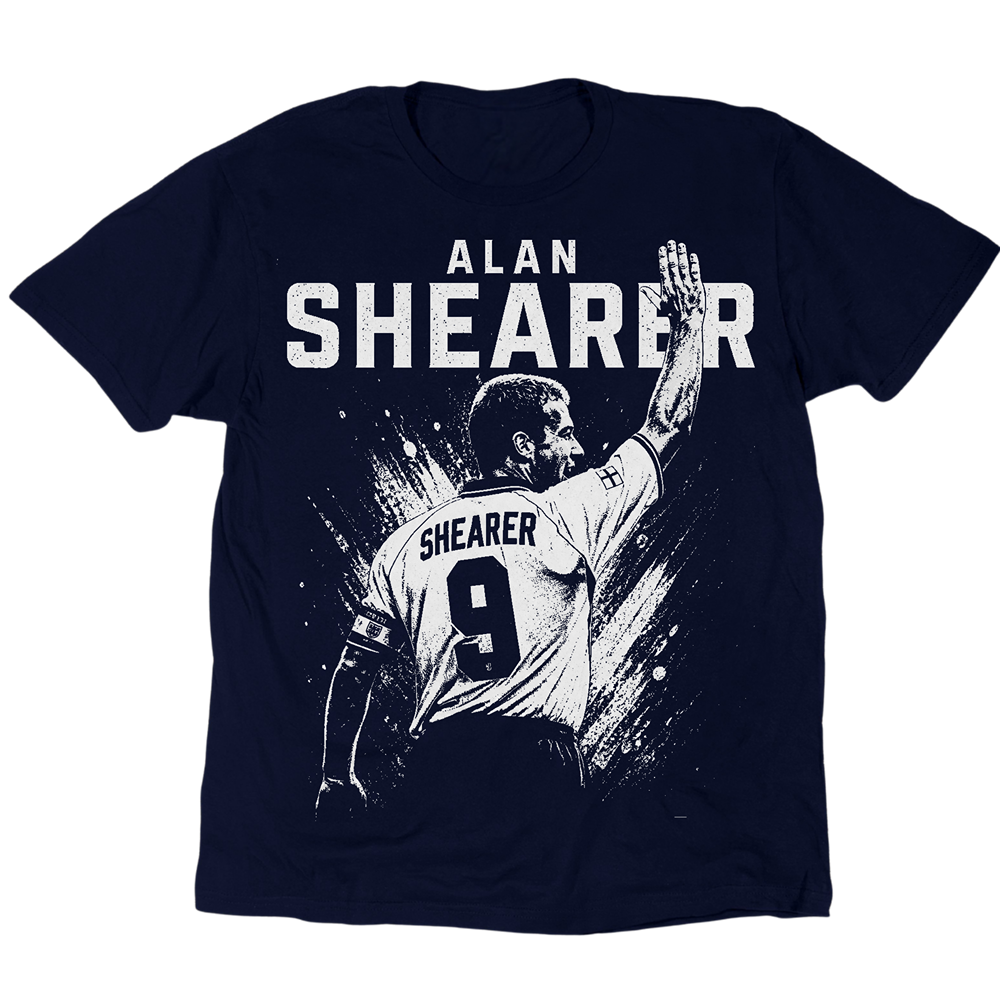 Alan Shearer One Hand In The Air T-Shirt