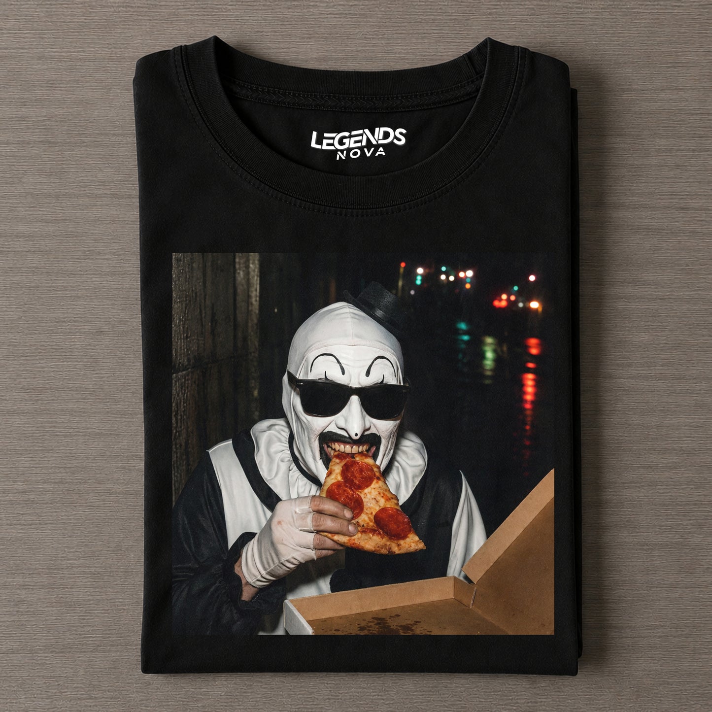 Vintage Halloween Art the Clown Vintage Tee