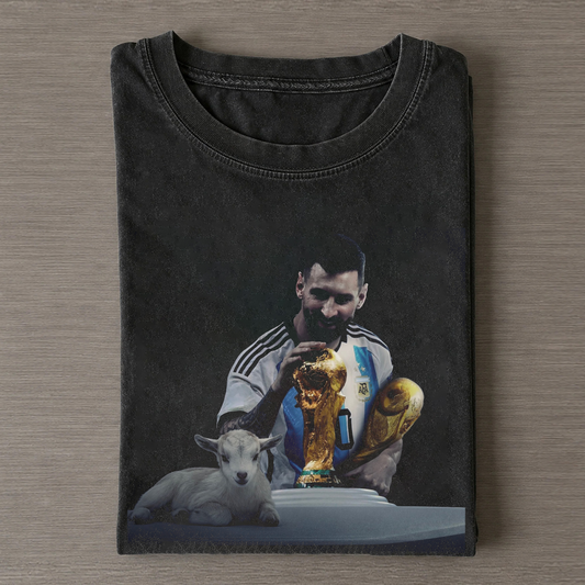 Messi 2026 Vintage Tee